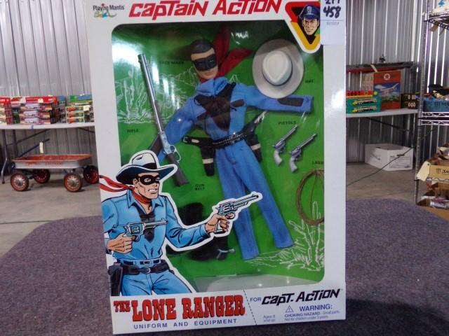 CAPTAIN ACTION AS LONE RANGER NEW IN BOX