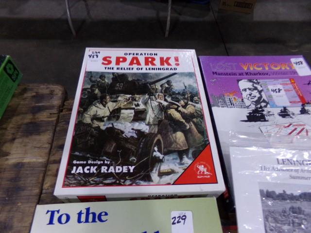 TABLE LOT BATTLE GAMES TO INCLUDE OPERATION SPARK PANZERGRUPPE GUDERIAN THE