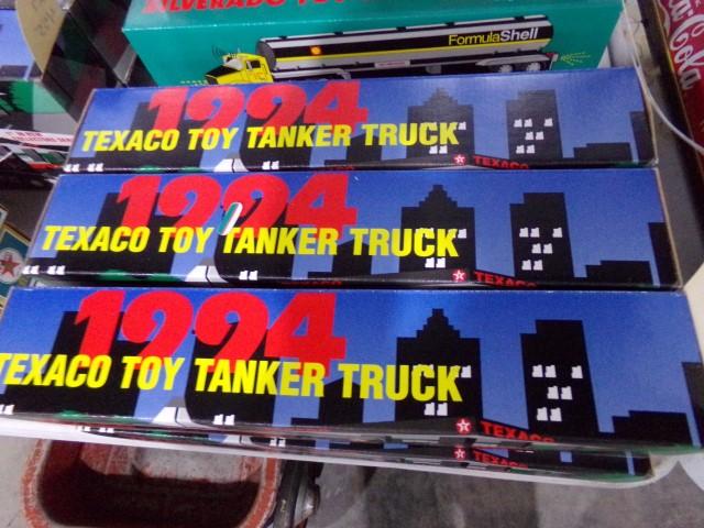 SIX NEW IN BOX 1994 TEXACO TOY TANKER TRUCKS 1ST IN COLLECTOR SERIES