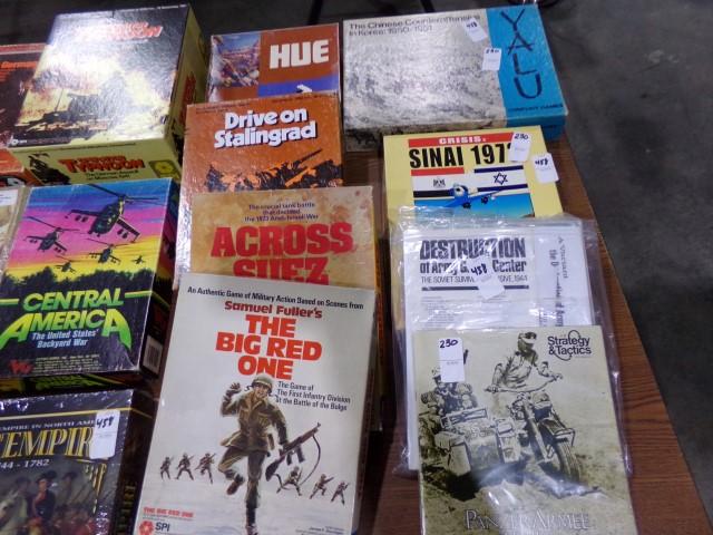 TABLE LOT BATTLE GAMES TO INCLUDE AGINCOURT BATTLE FOR THE ARDENNES NATO TH