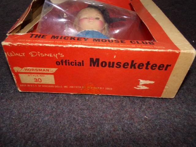 WALT DISNEY IN THE BOX OFFICIAL MOUSEKETEER THE MICKEY MOUSE CLUB BY HORSMA