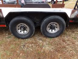 #301 2011 TRAILER 20' TANDEM AXLE 2' BEAVER TAIL AND 5' RAMPS