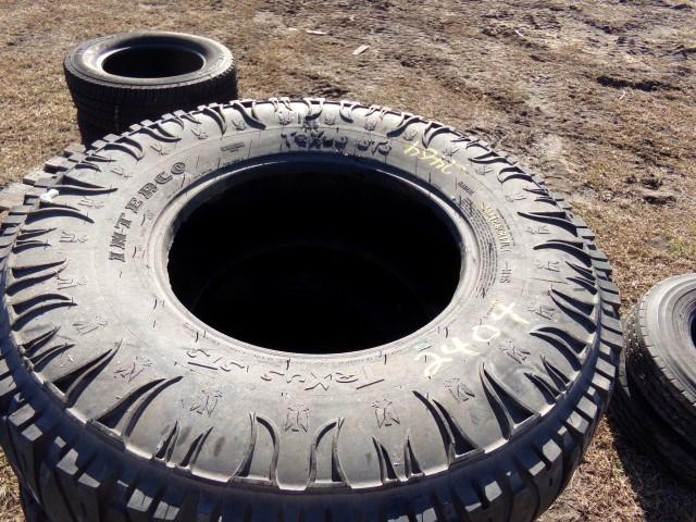 #2404 4 BARELY USED INTERCO TRXUS STS 35X12.50R17 LT RADIALS