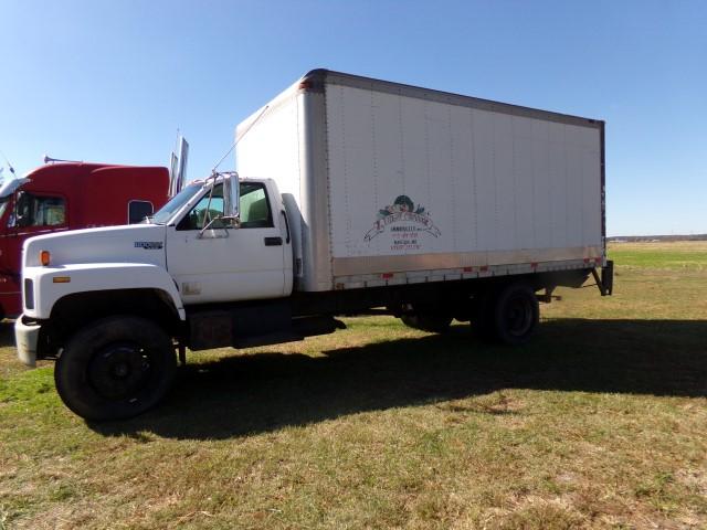 #5901 1995 CHEVROLET 6 WHEEL KODIAK CAT DIESEL 320720 MILES AUTO TRANS 18'