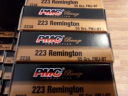 AMMO CAN 38 BOXES 760 RDS PMC 223 REMINGTON 55 GRS FMJ BT