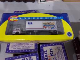 BOX LOT WITH 5 US MAIL ROLL OUT TOOL KIT 13 PIECES AND THE FUTURE OF MODEL