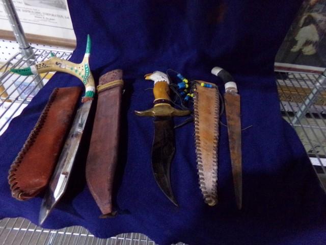 BOX LOT KNIVES MISC STYLES