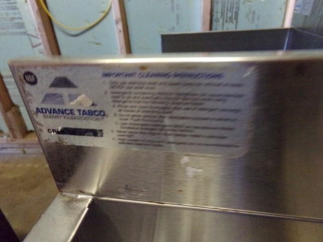 ADVANCE TABCO STAINLESS STEEL 5 TIER LIQUORE RACK MOD CRL 30 1 C