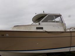 1983 BAYLINER TROPHY 23' ON A VENTURE TRAILER WITH VOLVO PENTA 280 OUTDRIVE