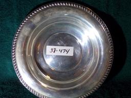 STERLING SILVER BOWL 10 INCH B 122 7.06 T OZ