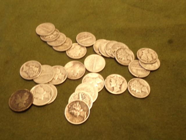 26 MERCURY DIMES