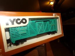 SET OF 31 TYCO TRAINS NEW IN BOX MILLER PA RR B&O JELLO AUTOMATED RR C&H SU