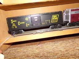 SET OF FOUR LIONEL CARS SCL 9403 NKP 9404 CIRR 9405 RIO GRANDE D&R GW 9406