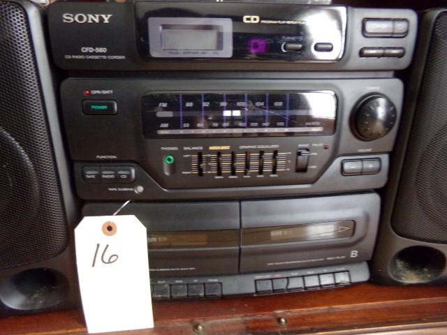 SONY MULTI COMPONENT STEREO