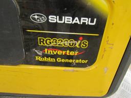 #1075 SUBARU RG3200 IS INVERTER ON WHEELS
