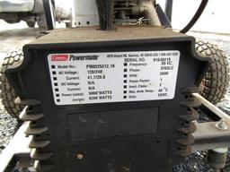 #312 COLEMAN POWER MATE 5000 10 HP TECUMSER ENGINE 5000 MAX AM GENERATOR 2