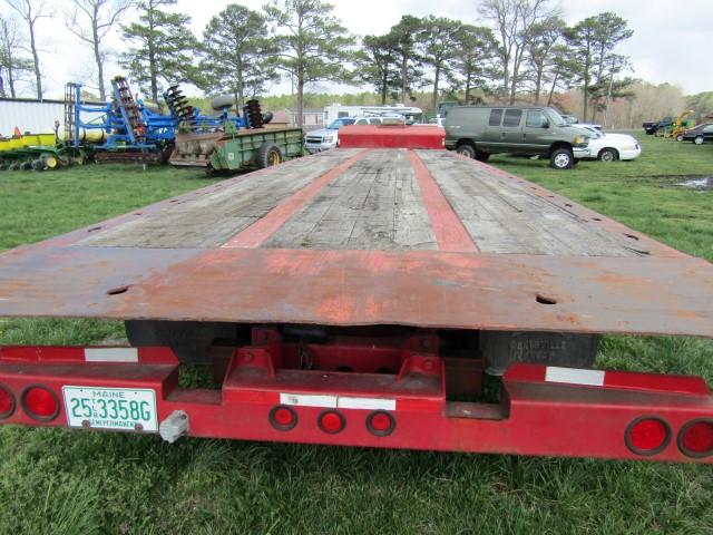 #2402 1999 LANDOLL TRAILER 48' 37' DECK 11' TOP DECK POWER SPOOL LANDING GE