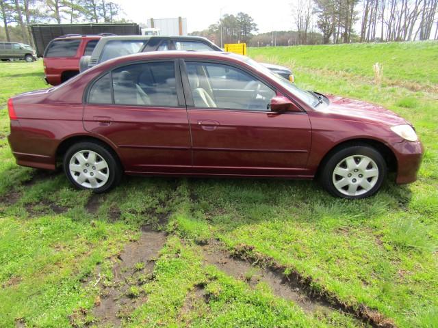 #2905 2004 HONDA CIVIC 208770 MILES 5 SP MANUAL PWR PKG CRUISE SUNROOF FRON