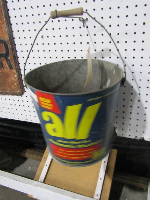 ALL AUTOMATIC WASHERS BUCKET ADVERTISING 11 INCH TALL