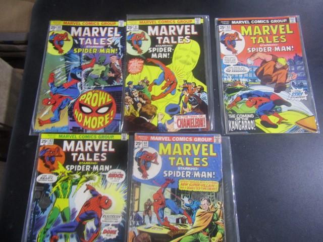 MARVEL TALES STARRING SPIDERMAN 60 61 62 63 64