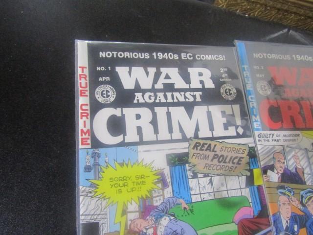 11 WAR AGAINST CRIME 2000 GEMSTONE REPRINTS