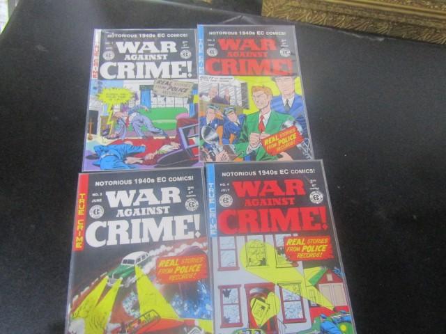 11 WAR AGAINST CRIME 2000 GEMSTONE REPRINTS