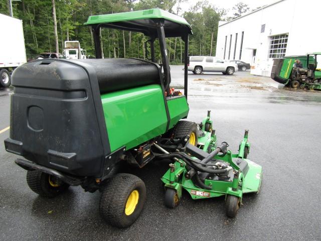 2002 JOHN DEERE TC1600 499.6 HRS TRIPLE DECK HYD 10 CUT TILT WHEEL ROP CANO