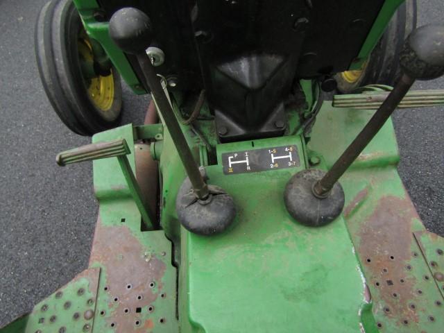 1966 OR 1967 JOHN DEERE MOD 1020 EXACT LOW HRS UNKNOWN APPROX 30 HP GAS 8 S