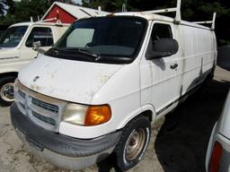 1998 DODGE RAM 1500 CARGO VAN BAD TRANSMISSION