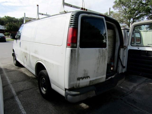 2001 GMC 2500 SAVANA CARGO VAN 4.3 L ENG MILES UNKNOWN BUCKET SEATS TOOL BI