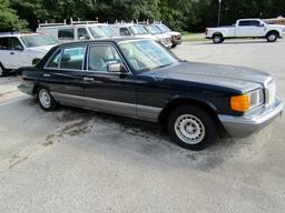 MERCEDES 500 SEL 157831 MILES AUTO TRANS SUN ROOF PWR PKG AM FM CASSETTE A/