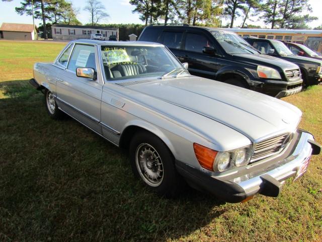 #1501 1984 MERCEDES BENZ 380 SL CONVERTIBLE 187044 MILES AUTO TRANS POWER W