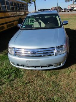 #1901 2007 FORD TAURUS LIMITED AUTO TRANS 3.5 L ENG 55785 MILES AM FM CD HE