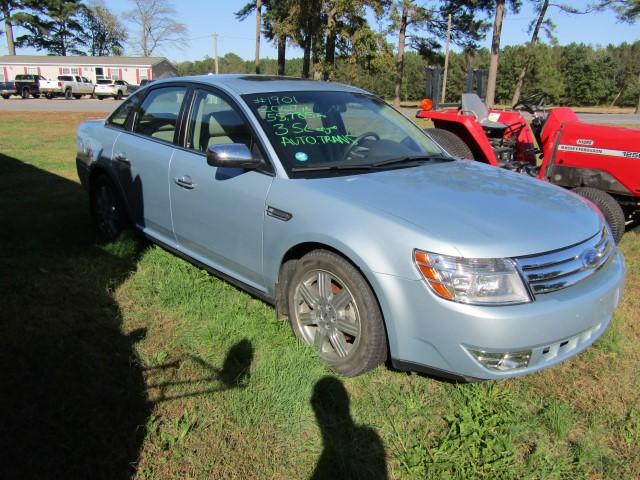 #1901 2007 FORD TAURUS LIMITED AUTO TRANS 3.5 L ENG 55785 MILES AM FM CD HE