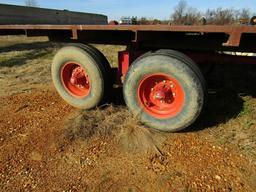 FARM WAGON 24 X 8 TANDEM REAR AXLES ADJUST TONGUE