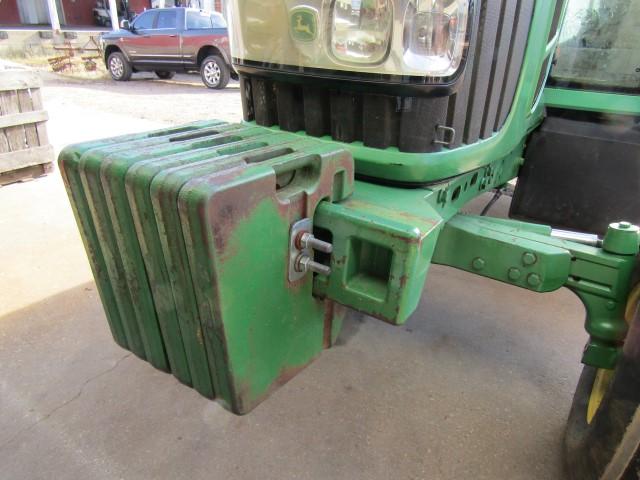 JOHN DEERE 6330 2 WD PREMIUM CAB 4824 HRS 100 HP POWER SHIFT AC RADION COMM