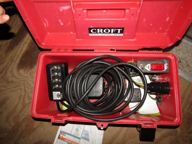 #519 TRAILER LIGHT TESTERS MODEL TTB92 MADE BY CROFT TRAILER SUPPLY WIRED R