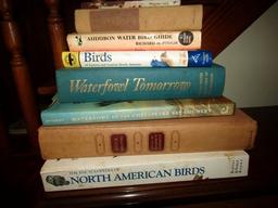 COLLECTION OF BOOKS INCLUDING BIRD BOOKS WATERFOWL BOOKS AND MORE