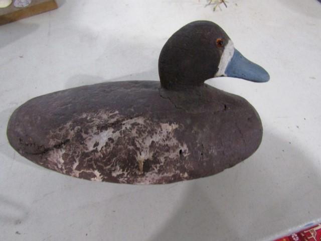 EARLY CORK HEN BLUE BILL DECOY