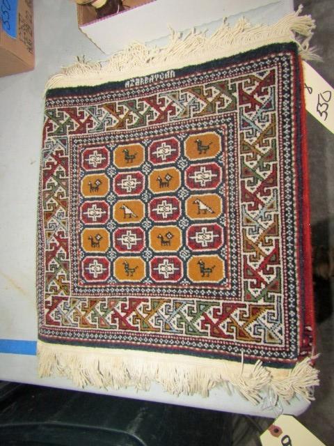 IRANIAN PRAYER RUG  16 X 20 INCH