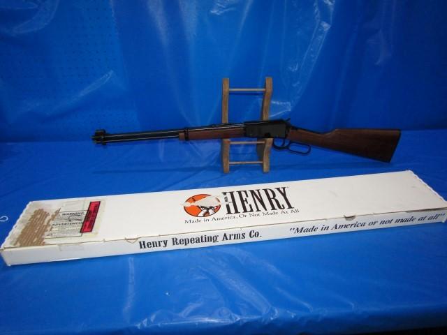 HENRY LEVER ACTION MOD H001 22 LR SN 834010H NEW / LIKE NEW