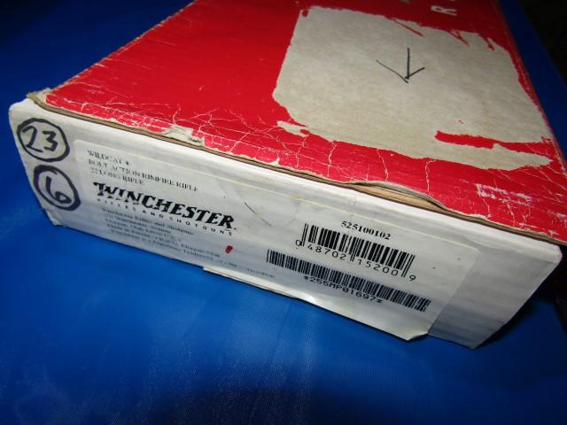 WINCHESTER WILDCAT 22 LR BOLT ACTION SN 225MP01697 NEW/LIKE NEW