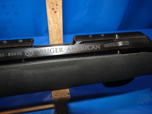 RUGER AMERICAN BOLT ACTION 22 WMRF SN 83283633 SYNTHETIC ADJUST STOCK