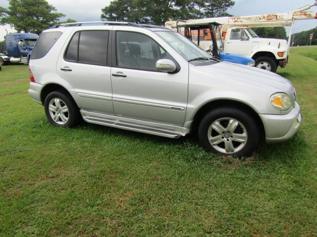 #301 2005 MERCEDES SUV ML350 332202 MILES 3.7 ENG LEATHER SEATS HEATED SUN