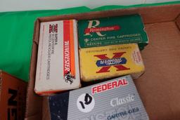 BOX MISC 38 SPECIAL AMMO INCLUDING WINCHESTER REMINGTON FEDERAL ETC