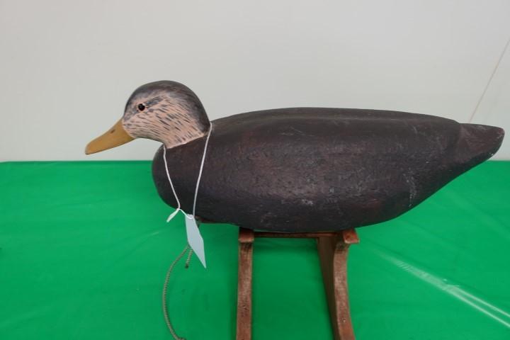 CORK BLACK DUCK WORKING STOOL MAKER UNKNOWN