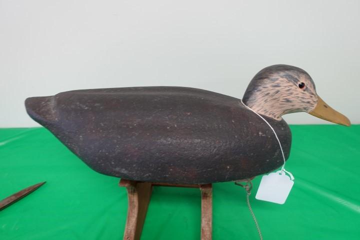 CORK BLACK DUCK WORKING STOOL MAKER UNKNOWN