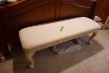 UPHOLSTERED TOP BENCH 55 X 19 X 19