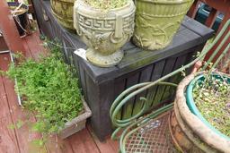 PLANTERS AND OUTDOOR STORAGE BOX