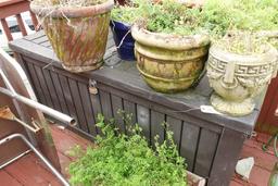 PLANTERS AND OUTDOOR STORAGE BOX